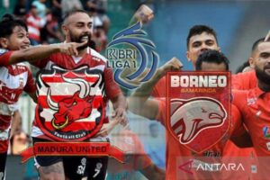 Prediksi Pertandingan Borneo FC vs Madura United