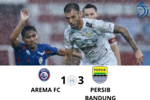 Hasil Pertandingan Arema FC VS Persib Bnadung